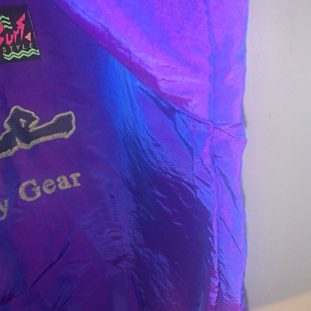 1990s Surf Style Neon Windbreaker Unisex One Size - Picture 6 of 8